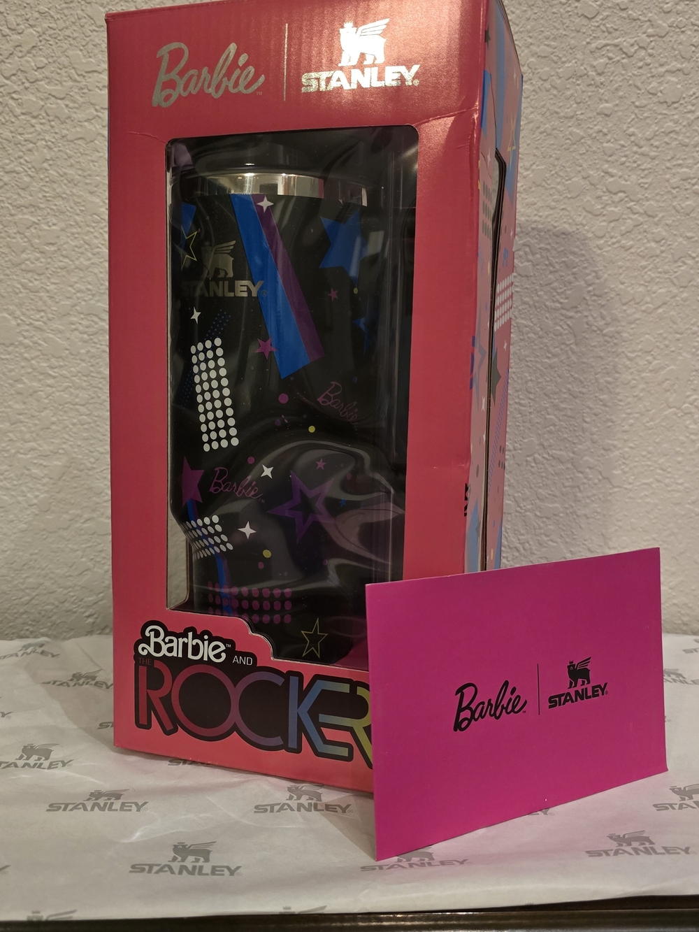 LIMITED EDITION Stanley X Barbie Black 40oz Tumbler